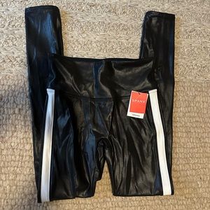 Spanx Leather Stripe Legging